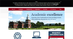 Desktop Screenshot of gradweb.ucumberlands.edu
